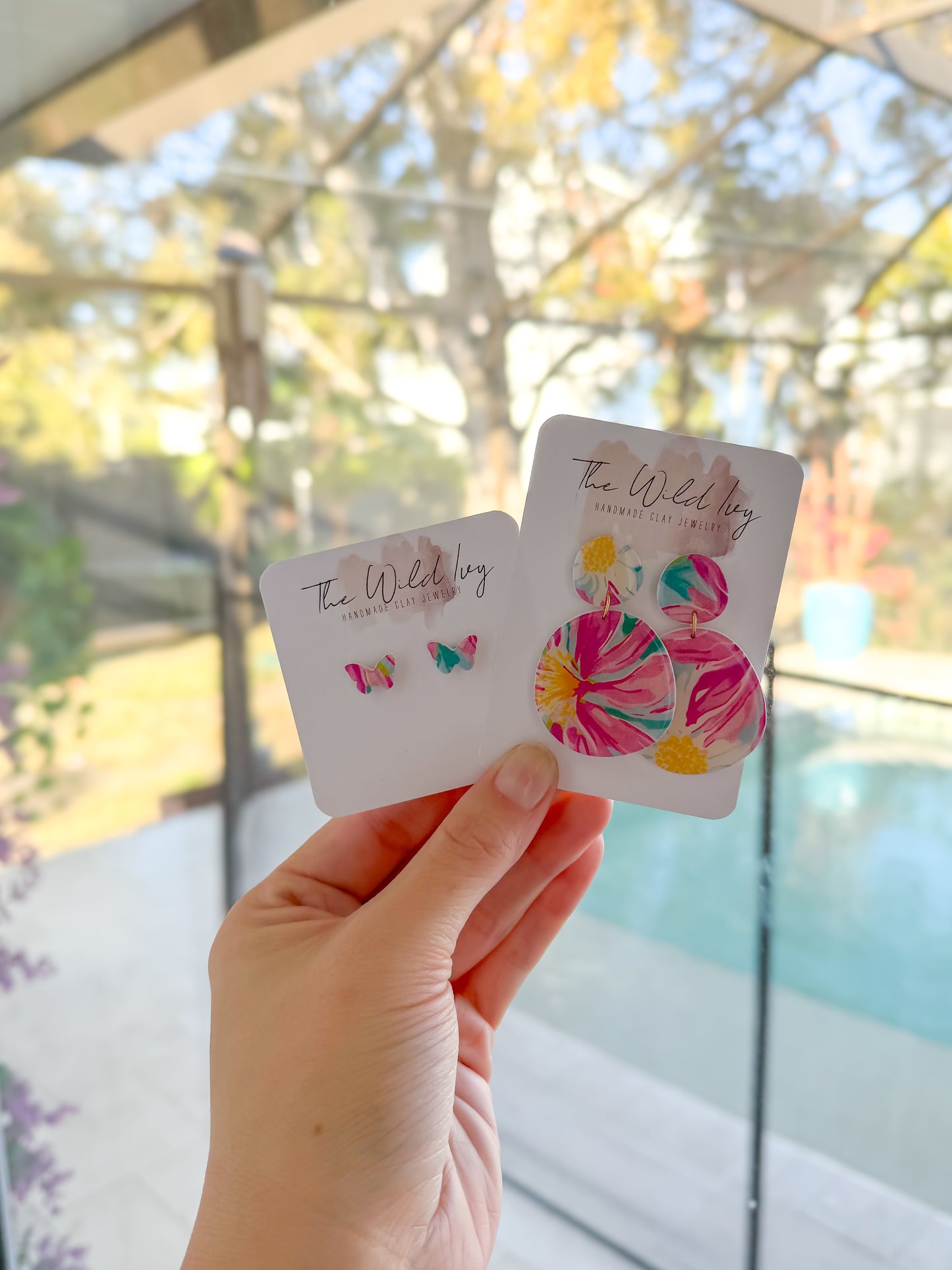 Blossom Butterfly Studs