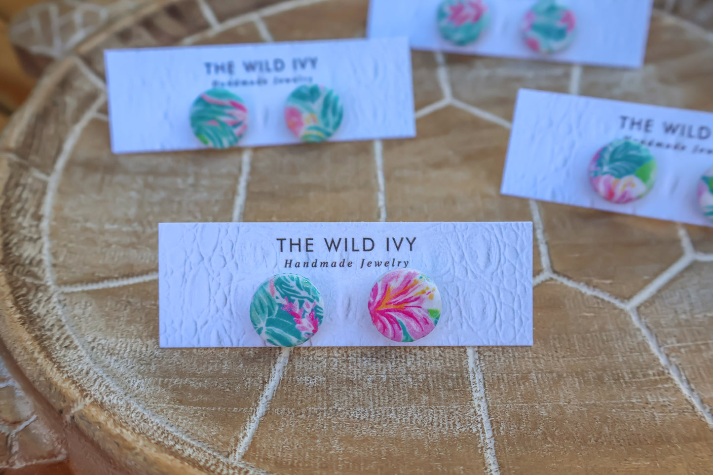 Lily Inspired Floral Studs
