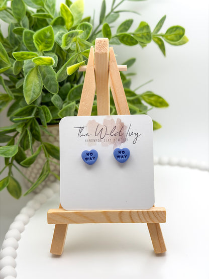 Mix & Match - Conversation Heart Studs