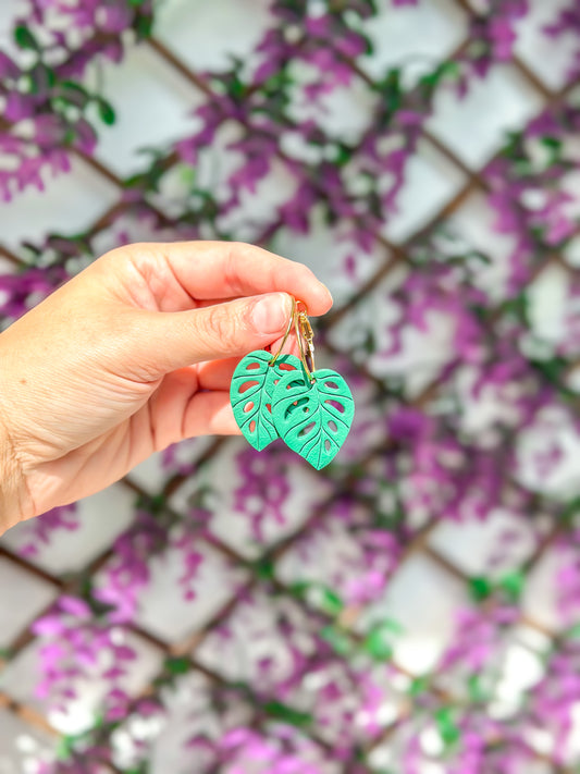Monstera Hoops