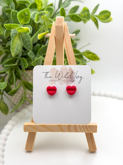 Mix & Match - Conversation Heart Studs