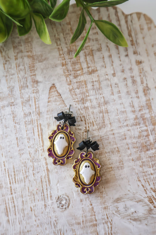 Vintage Ghost Dangles