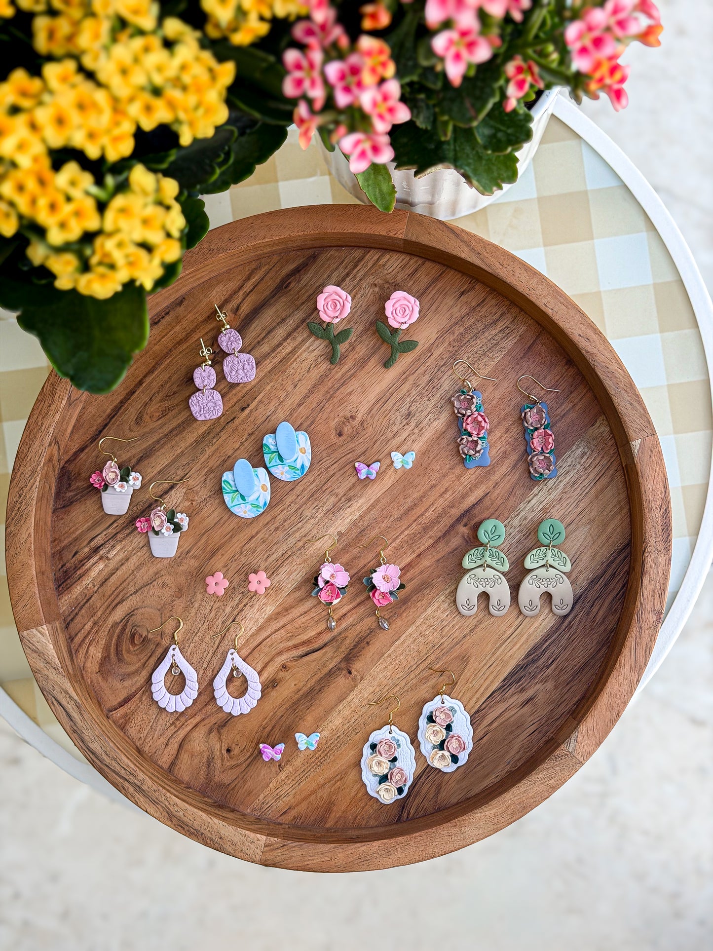Blush Daisy Studs