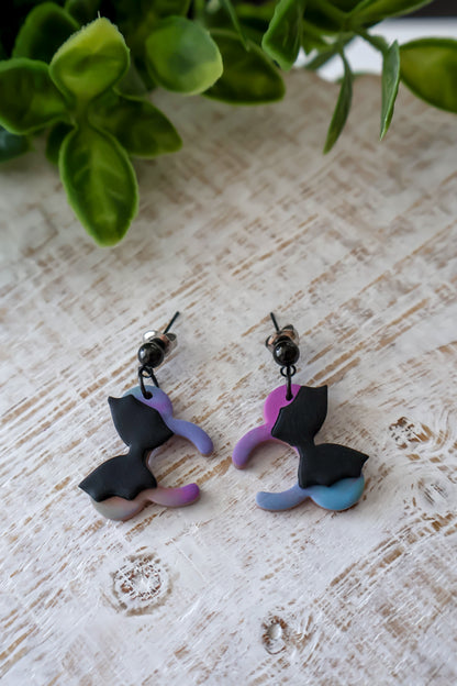 Halloween Mickey Ear Dangles