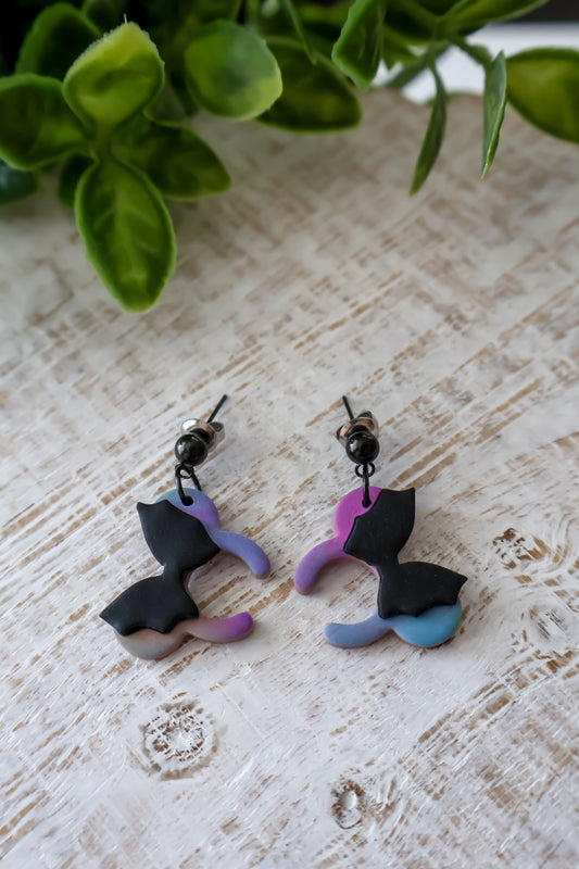 Halloween Mickey Ear Dangles
