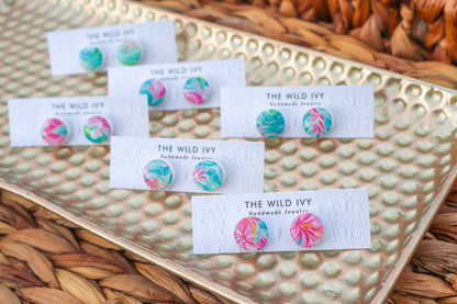 Lily Pulitzer Studs or Mini Studs