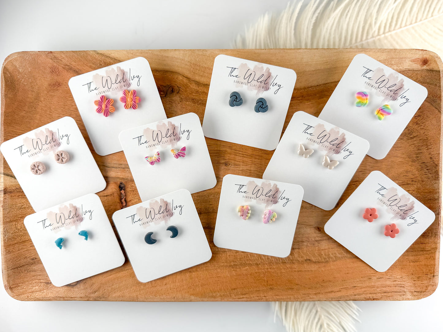 Pearl Butterfly Studs