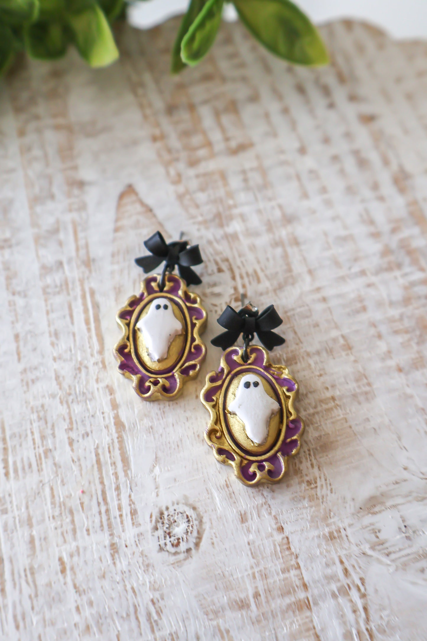 Vintage Ghost Dangles