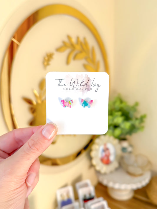 Blossom Butterfly Studs