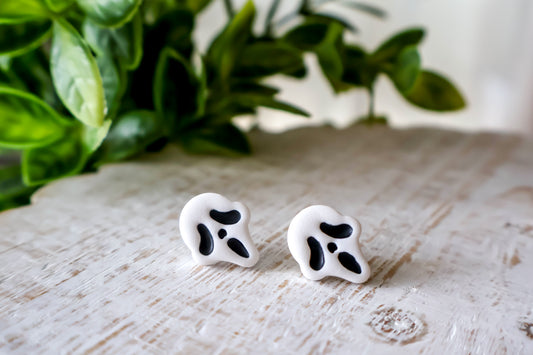 Scream Mask Studs