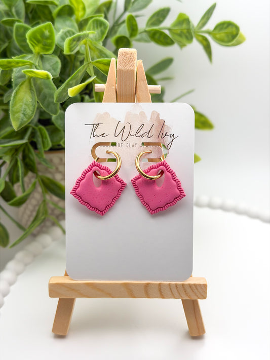 Sweetheart Mosaic Huggies