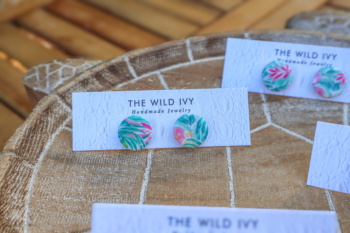 Lily Inspired Floral Studs