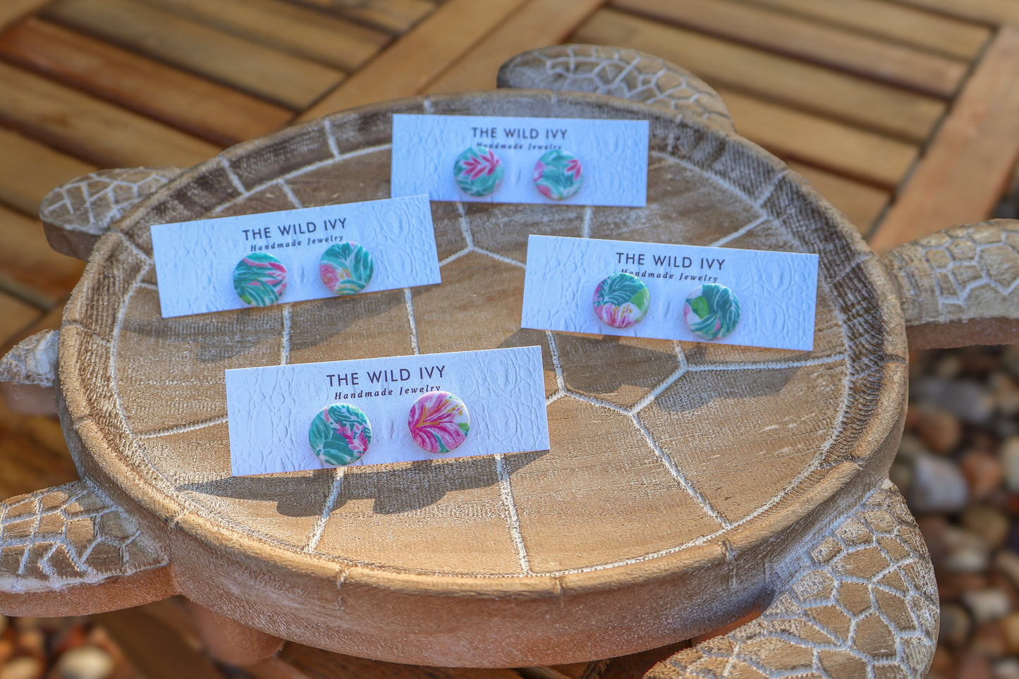 Lily Inspired Floral Studs